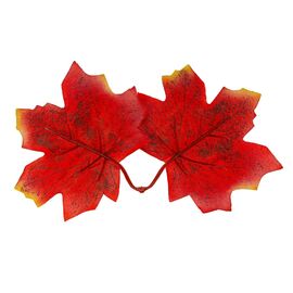 Искусственные кленовые листья "Золотая осень", красные, 250 г, изображение 3 ᐒ купить на  ❤ Like7km.com.ua