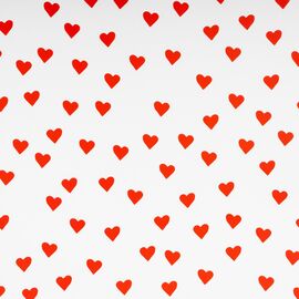 Упаковочная бумага "Океан сердец", 50*70 см, изображение 3 ᐒ купить на  ❤ Like7km.com.ua