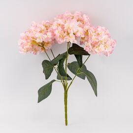 Букет гортензий, 5 бутонов, розовый, 44 см, изображение 2 ᐒ купить на  ❤ Like7km.com.ua