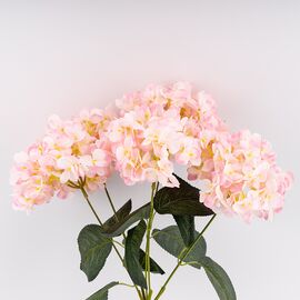 Букет гортензий, 5 бутонов, розовый, 44 см, изображение 3 ᐒ купить на  ❤ Like7km.com.ua