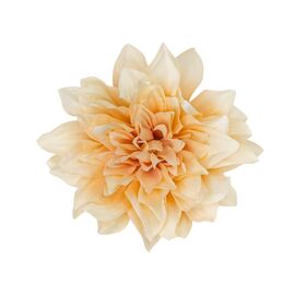 Головка георгина, бежевая, 15 см, изображение 2 ᐒ купить на  ❤ Like7km.com.ua