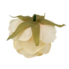 Головка розы, кремовая, 6,5 см, изображение 3 ᐒ купить на  ❤ Like7km.com.ua
