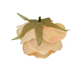 Головка розы, оранжевая, 6,5 см, изображение 3 ᐒ купить на  ❤ Like7km.com.ua