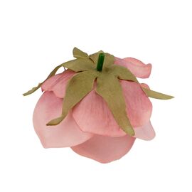 Головка розы, розовая, 6,5 см, изображение 3 ᐒ купить на  ❤ Like7km.com.ua