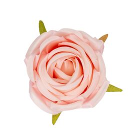 Головка розы, светло-розовая, 6 см, изображение 2 ᐒ купить на  ❤ Like7km.com.ua