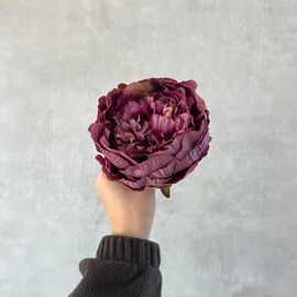 Головка пиона, темно-сиреневая, 11 см., изображение 5 ᐒ купить на  ❤ Like7km.com.ua