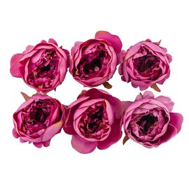 Головка пионообразной розы, сиреневая, 9 см, изображение 2 ᐒ купить на  ❤ Like7km.com.ua