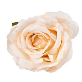 Головка розы, белая, 8 см, изображение 3 ᐒ купить на  ❤ Like7km.com.ua