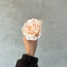 Головка розы, белая, 8 см, изображение 5 ᐒ купить на  ❤ Like7km.com.ua