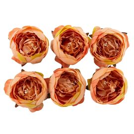 Головка розы, бежевая, 8 см, изображение 2 ᐒ купить на  ❤ Like7km.com.ua