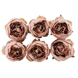 Головка розы, пыльная роза, 8 см, изображение 2 ᐒ купить на  ❤ Like7km.com.ua