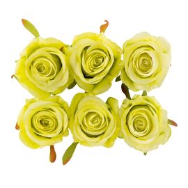 Головка розы, зеленая, 8 см, изображение 2 ᐒ купить на  ❤ Like7km.com.ua