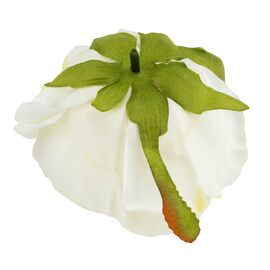 Головка розы, белая, 8см, изображение 4 ᐒ купить на  ❤ Like7km.com.ua