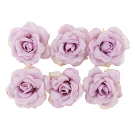 Головка розы, светло-сиреневая, 5 см, изображение 2 ᐒ купить на  ❤ Like7km.com.ua