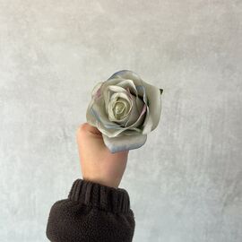 Головка розы, голубая, 8 см, изображение 5 ᐒ купить на  ❤ Like7km.com.ua