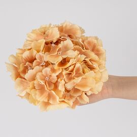 Головка гортензии, оранжевая, 20 см, изображение 4 ᐒ купить на  ❤ Like7km.com.ua