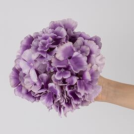 Головка гортензии, сиреневая, 20 см, изображение 4 ᐒ купить на  ❤ Like7km.com.ua