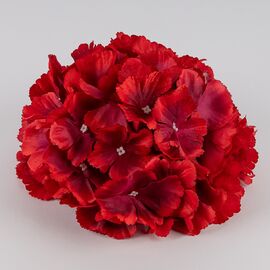 Головка гортензии, красная, 20 см, изображение 2 ᐒ купить на  ❤ Like7km.com.ua