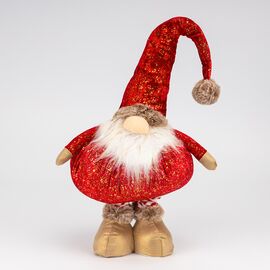 Фигурка телескопическая "Празднечный гном", 60 см, изображение 6 ᐒ купить на  ❤ Like7km.com.ua