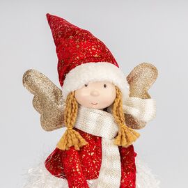 Фигурка телескопическая с подсветкой "Девочка-гномик в красном", 70 см, изображение 3 ᐒ купить на  ❤ Like7km.com.ua