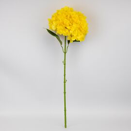 Искусственная гортензия, желтая, 67 см, изображение 4 ᐒ купить на  ❤ Like7km.com.ua