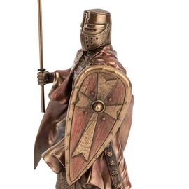 Статуэтка "Рыцарь-Крестоносец с копьем", 16 см VERONESE, изображение 3 ᐒ купить на  ❤ Like7km.com.ua