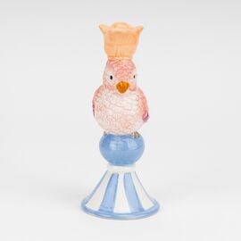 Подсвечник "Розовый попугай", 21 см, изображение 2 ᐒ купить на  ❤ Like7km.com.ua