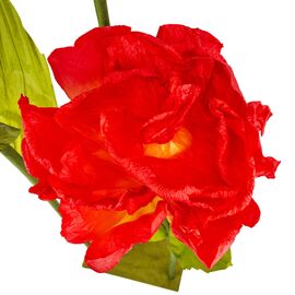 Большие ростовые декоративные цветы на стойке, красные, 155 см, изображение 3 ᐒ купить на  ❤ Like7km.com.ua