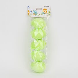 Набор из 5 подвесных флоковых крашанок, зеленый, 7 см, изображение 4 ᐒ купить на  ❤ Like7km.com.ua