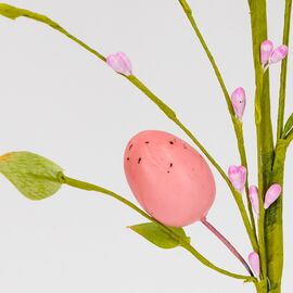 Пасхальная декоративная веточка "Первые цветы", 50 см, изображение 2 ᐒ купить на  ❤ Like7km.com.ua