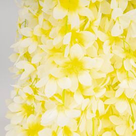 Набор из 12 свисающих веток "Глициния желтая", 103 см, изображение 4 ᐒ купить на  ❤ Like7km.com.ua