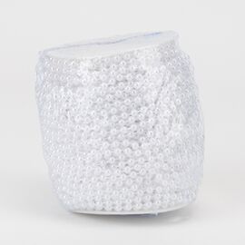 Гирлянда из бусин, белая, 15 м, изображение 2 ᐒ купить на  ❤ Like7km.com.ua