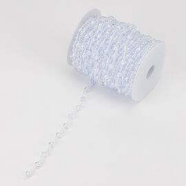 Гирлянда из кристаллов, прозрачная, 15 м, изображение 4 ᐒ купить на  ❤ Like7km.com.ua