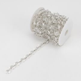 Гирлянда из кристаллов, прозрачная, 15 м, изображение 4 ᐒ купить на  ❤ Like7km.com.ua