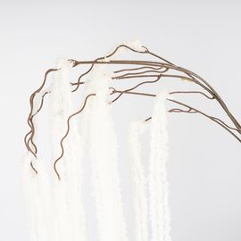 Искусственная свисающая ветка "Амарант", белая, 180 см, изображение 3 ᐒ купить на  ❤ Like7km.com.ua