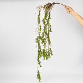 Искусственная свисающая ветка "Лесные ручьи", зеленая, 120 см, изображение 2 ᐒ купить на  ❤ Like7km.com.ua