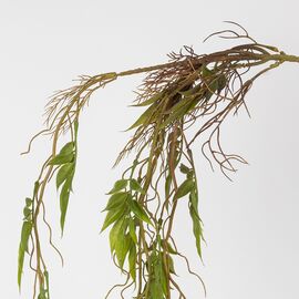 Искусственная свисающая ветка "Зеленый водопад", зеленая, 95 см, изображение 3 ᐒ купить на  ❤ Like7km.com.ua