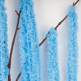 Искусственная свисающая ветка "Амарант", голубая, 120 см, изображение 3 ᐒ купить на  ❤ Like7km.com.ua