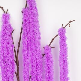 Искусственная свисающая ветка "Амарант", сиреневая, 120 см, изображение 3 ᐒ купить на  ❤ Like7km.com.ua