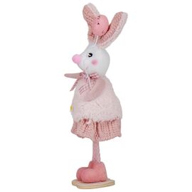 Фигурка "Кролица", розовая, 21 см, изображение 3 ᐒ купить на  ❤ Like7km.com.ua