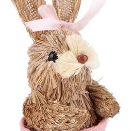 Крольчиха в розовой шляпке, 21 см, изображение 3 ᐒ купить на  ❤ Like7km.com.ua