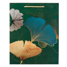 Подарочный пакет "Золотое гинкго", 26*32 см * Рандомный выбор дизайна, изображение 5 ᐒ купить на  ❤ Like7km.com.ua