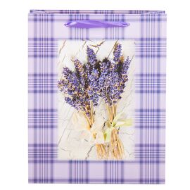 Подарочный пакет "Лаванда", 32*26*12 см, изображение 3 ᐒ купить на  ❤ Like7km.com.ua