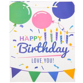 Подарочный пакет "Праздник", 44*31*12 см, изображение 3 ᐒ купить на  ❤ Like7km.com.ua