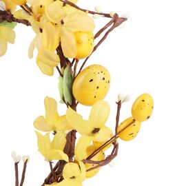 Декоративный венок "Солнечный", 30 см, изображение 2 ᐒ купить на  ❤ Like7km.com.ua