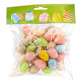 Набор пасхальных шпажек "Крашанки", 7 см, изображение 3 ᐒ купить на  ❤ Like7km.com.ua