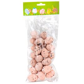 Набор мини крашенок "Перепелиные яички", розовые, 24 шт., изображение 2 ᐒ купить на  ❤ Like7km.com.ua