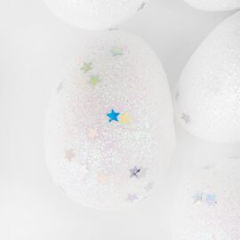 Набор мини пасхальных яиц "Звезды", 18 шт, изображение 2 ᐒ купить на  ❤ Like7km.com.ua