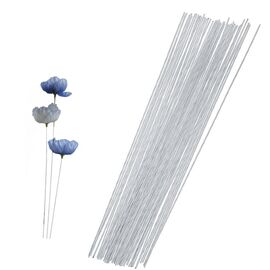 Флористическая проволока, белая, 40 см, изображение 2 ᐒ купить на  ❤ Like7km.com.ua