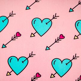 Упаковочная бумага "Cupid's Arrow", изображение 2 ᐒ купить на  ❤ Like7km.com.ua